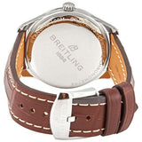 Buy Shop Breitling Premier Automatic 40mm Grey Dial Brown Leather Strap Watch for Men - A37340351B1P2 USA Online