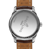 Buy Shop Breitling Premier Automatic 40mm Grey Dial Brown Leather Strap Watch for Men - A37340351B1P2 USA Online