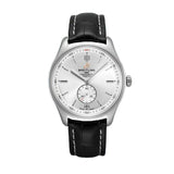 Buy Shop Breitling Premier Automatic 40mm Silver Dial Black Leather Strap Watch for Men - A37340351G1P1 USA Online