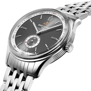 Buy Shop Breitling Premier Automatic 40mm Stainless Steel Anthracite Dial Mens Watch - A37340351B1A1 USA Online