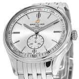 Buy Shop Breitling Premier Automatic 40mm Stainless Steel Silver Dial Mens Watch - A37340351G1A1 USA Online