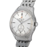 Buy Shop Breitling Premier Automatic 40mm Stainless Steel Silver Dial Mens Watch - A37340351G1A1 USA Online