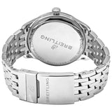 Buy Shop Breitling Premier Automatic 40mm Blue Dial Silver Steel Strap Watch for Men - A37340351C1A1 USA Online