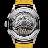 Breitling Premier B01 Chronograph 42 Beige Dial Brown Leather Strap Watch for Men - AB0145331K1P1