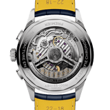 Buy Shop Breitling Premier B01 Chronograph 42 Blue Dial Blue Leather Strap Watch for Men - AB0145171C1P2 USA Online