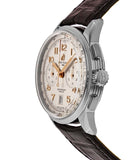 Buy Shop Breitling Premier B01 Chronograph 42 White Dial Brown Leather Strap Watch for Men - AB0145211G1P1 USA Online
