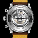 Buy Shop Breitling Super Avi B04 Chronograph GMT 46 Mosquito Black Dial Brown Leather Strap Watch for Men - YB04451A1B1X1 USA Online