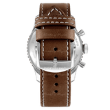 Buy Shop Breitling Super Avi B04 Chronograph GMT 46 Mosquito Black Dial Brown Leather Strap Watch for Men - YB04451A1B1X1 USA Online