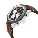 Buy Shop Breitling Super Avi B04 Chronograph GMT 46 Mosquito Black Dial Brown Leather Strap Watch for Men - YB04451A1B1X1 USA Online