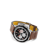 Buy Shop Breitling Super Avi B04 Chronograph GMT 46 Mosquito Black Dial Brown Leather Strap Watch for Men - YB04451A1B1X1 USA Online
