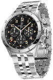 Buy Shop Breitling Super Avi B04 Chronograph GMT 46 P-51 Mustang Black Dial Silver Steel Strap Watch for Men - AB04453A1B1A1 USA Online