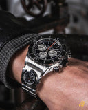 Buy Shop Breitling Super Chronomat B01 44 Black Dial Black Rubber Strap Watch for Men - AB0136251B2S1 USA Online