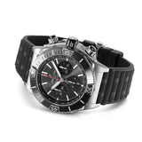 Buy Shop Breitling Super Chronomat B01 44 Black Dial Black Rubber Strap Watch for Men - AB0136251B2S1 USA Online