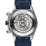 Buy Shop Breitling Super Chronomat B01 44 Blue Dial Blue Rubber Strap Watch for Men - AB0136161C1S1 USA Online