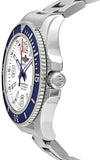 Buy Shop Breitling Superocean 42mm White Dial Silver Steel Strap Watch for Men - A17366D81A1A1 USA Online