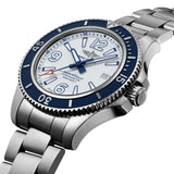 Buy Shop Breitling Superocean 42mm White Dial Silver Steel Strap Watch for Men - A17366D81A1A1 USA Online