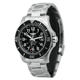 Buy Shop Breitling Superocean II 44mm Black Dial Black Steel Strap Watch for Men - A17392D71B1A1 USA Online