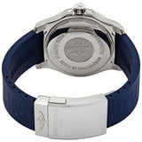 Buy Shop Breitling Superocean 44mm Automatic Blue Dial Blue Rubber Strap Watch for Men - A17367D81C1S2 USA Online