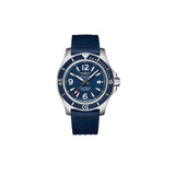 Buy Shop Breitling Superocean 44mm Automatic Blue Dial Blue Rubber Strap Watch for Men - A17367D81C1S2 USA Online