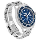 Buy Shop Breitling Superocean 44mm Special Blue Dial Silver Steel Strap Watch for Men - Y17393161C1A1 USA Online