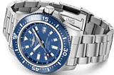 Buy Shop Breitling Superocean 44mm Special Blue Dial Silver Steel Strap Watch for Men - Y17393161C1A1 USA Online