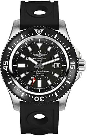 Buy Shop Breitling Superocean 44mm Special Volcano Black Dial Black Rubber Strap Watch for Men - Y1739310/BF45/227S/A20SS.1 USA Online