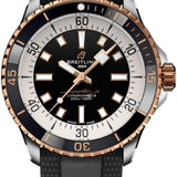 Buy Shop Breitling Superocean Automatic 42 Black Dial Black Rubber Strap Watch for Men - U17375211B1S1 USA Online