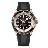 Buy Shop Breitling Superocean Automatic 42 Black Dial Black Rubber Strap Watch for Men - U17375211B1S1 USA Online