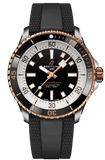 Buy Shop Breitling Superocean Automatic 42 Black Dial Black Rubber Strap Watch for Men - U17375211B1S1 USA Online
