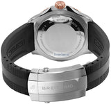 Buy Shop Breitling Superocean Automatic 42mm 18K Red Gold & Black Dial Black Rubber Strap Watch for Men - U17375211B1S1 USA Online