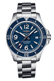 Buy Shop Breitling Superocean Automatic 42mm Blue Dial Silver Steel Strap Watch for Men - A17366D81C1A1 USA Online