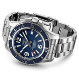 Buy Shop Breitling Superocean Automatic 42mm Blue Dial Silver Steel Strap Watch for Men - A17366D81C1A1 USA Online