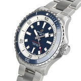 Buy Shop Breitling Superocean Automatic 42mm Blue Dial Silver Steel Strap Watch for Men - A17375E71C1A1 USA Online