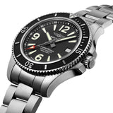 Buy Shop Breitling Superocean Automatic 44mm Black Dial Silver Steel Strap Watch for Men - A17367D71B1A1 USA Online