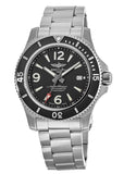 Buy Shop Breitling Superocean Automatic 44mm Black Dial Silver Steel Strap Watch for Men - A17367D71B1A1 USA Online