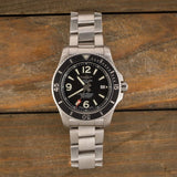 Breitling Superocean Automatic 44mm Black Dial Silver Steel Strap Watch for Men - A17367D71B1A1