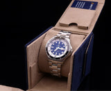 Buy Shop Breitling Superocean Automatic 44mm Blue Dial Silver Steel Strap Watch for Men - A17376211C1A1 USA Online