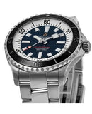 Buy Shop Breitling Superocean Automatic 44mm Blue Dial Silver Steel Strap Watch for Men - A17376211C1A1 USA Online