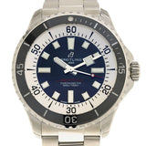 Buy Shop Breitling Superocean Automatic 44mm Blue Dial Silver Steel Strap Watch for Men - A17376211C1A1 USA Online