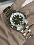 Buy Shop Breitling Superocean Automatic 44mm Navy Green Dial Green Rubber Strap Watch for Men - A17376A31L1A1 USA Online