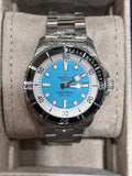 Buy Shop Breitling Superocean Automatic 44mm Turquoise Dial Silver Steel Strap Watch for Men - A17376211L2A1 USA Online