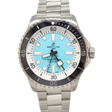 Buy Shop Breitling Superocean Automatic 44mm Turquoise Dial Silver Steel Strap Watch for Men - A17376211L2A1 USA Online