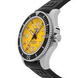Buy Shop Breitling Superocean Automatic 44mm Yellow Dial Black Rubber Strap Watch for Men - A17367021I1S1 USA Online