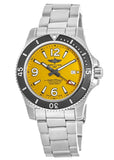 Buy Shop Breitling Superocean Automatic 44mm Yellow Dial Silver Steel Strap Watch for Men - A17375211/1A1 USA Online