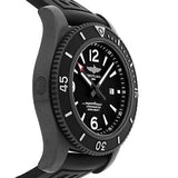 Buy Shop Breitling Superocean Automatic 46mm Black Dial Black Rubber Strap Watch for Men - M17368B71B1S1 USA Online