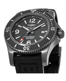 Buy Shop Breitling Superocean Automatic 46mm Black Dial Black Rubber Strap Watch for Men - M17368B71B1S1 USA Online