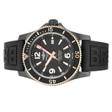Buy Shop Breitling Superocean Automatic 46mm Black Dial Black Rubber Strap Watch for Men - U17368221B1S1 USA Online