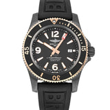 Buy Shop Breitling Superocean Automatic 46mm Black Dial Black Rubber Strap Watch for Men - U17368221B1S1 USA Online