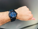 Buy Shop Breitling Superocean Automatic 46mm Blue Dial Blue Rubber Strap Watch for Men - M17368D71C1S1 USA Online