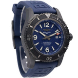 Buy Shop Breitling Superocean Automatic 46mm Blue Dial Blue Rubber Strap Watch for Men - M17368D71C1S1 USA Online